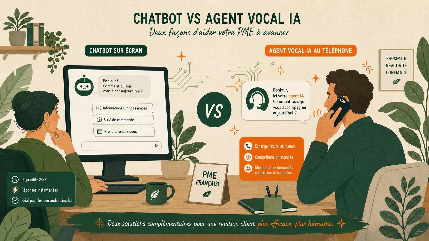 découvrez la comparaison entre airagent et iadvize : analyse des chatbots et agents vocaux ia pour optimiser votre service client.