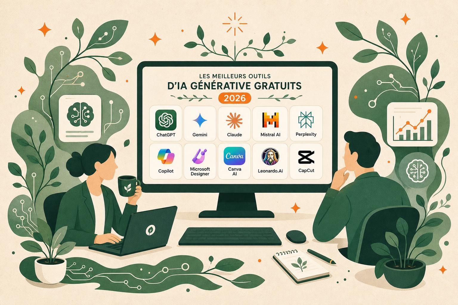 découvrez les meilleurs outils gratuits d'ia générative pour créer des images en 2026. explorez les innovations et restez à la pointe de la technologie visuelle.