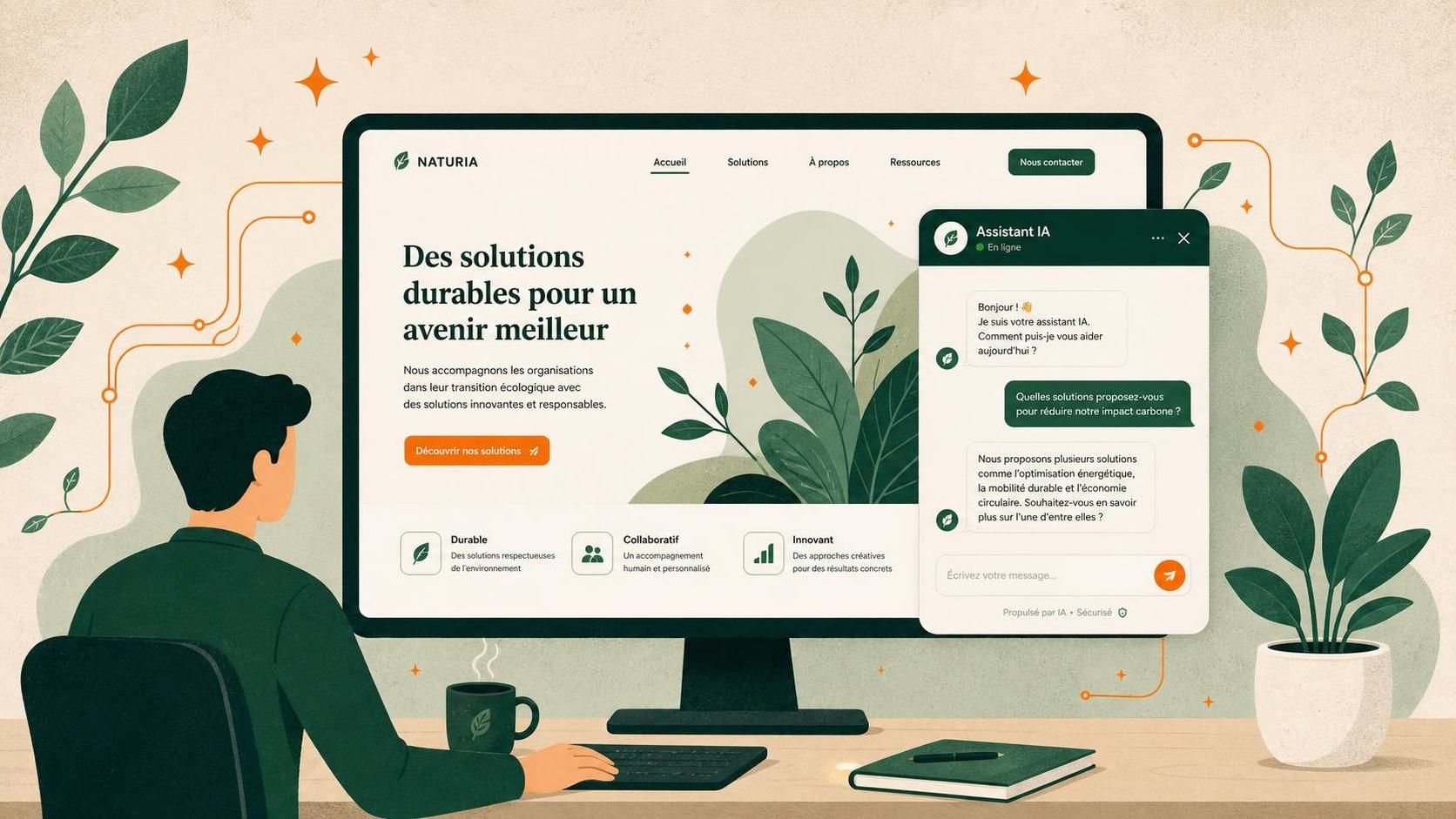 découvrez comment intégrer un chatbot alimenté par l'ia sur votre site internet pour améliorer l'expérience utilisateur, automatiser le support client et augmenter l'engagement.