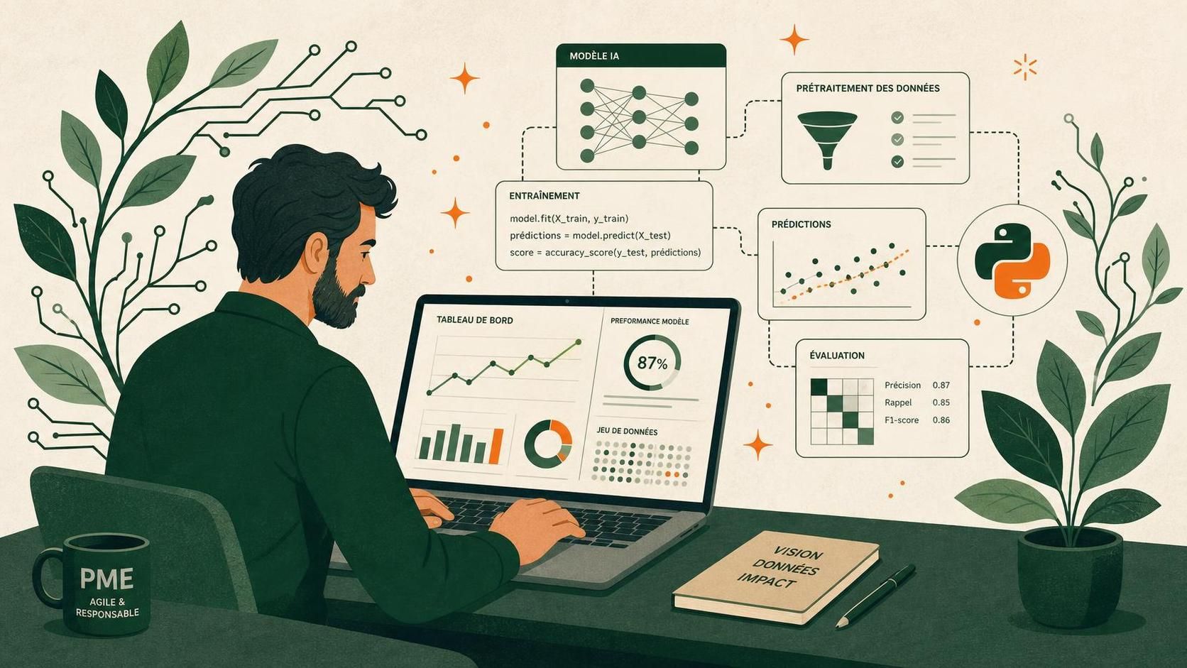 découvrez comment créer une intelligence artificielle soi-même grâce à un guide simple et complet, adapté aux débutants et passionnés de technologie.