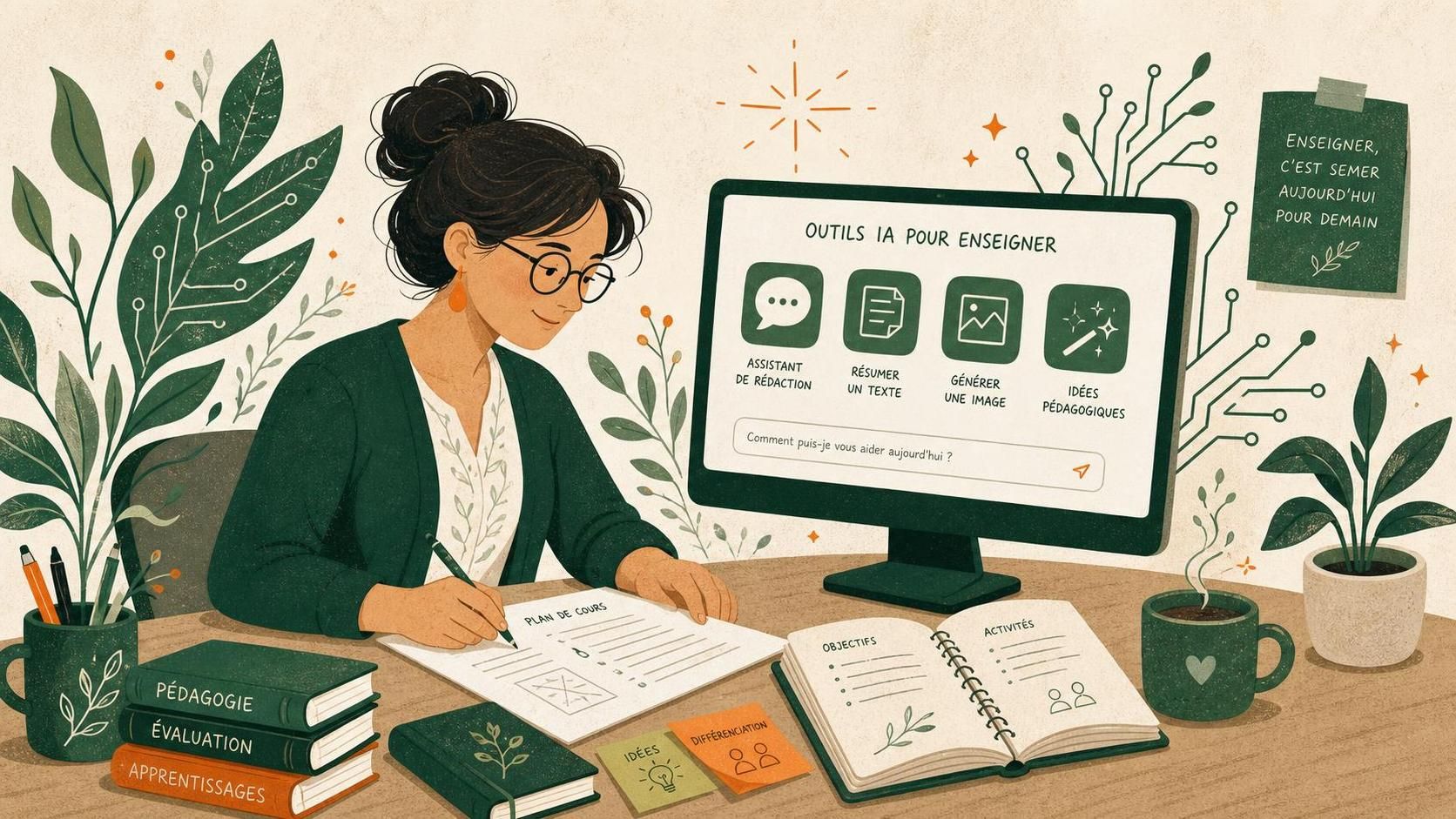 découvrez des outils d'ia gratuits spécialement conçus pour les enseignants afin d'améliorer l'enseignement et faciliter la gestion éducative.