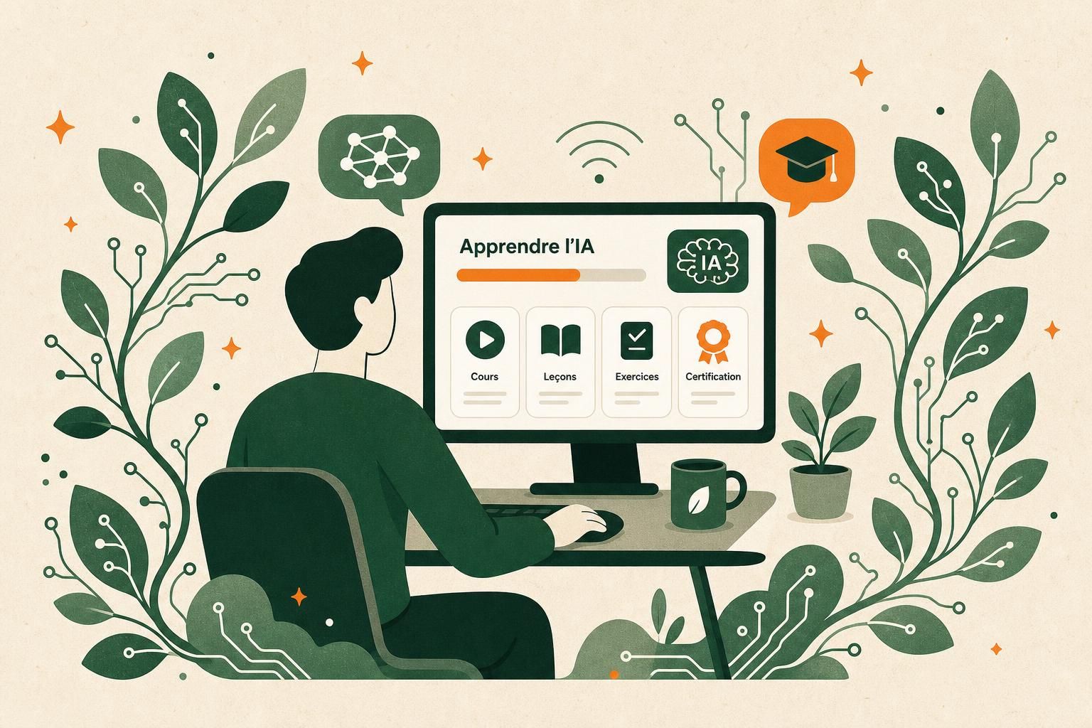 découvrez notre tuto ia gratuit pour apprendre à utiliser l'intelligence artificielle pas à pas, accessible à tous et sans frais.